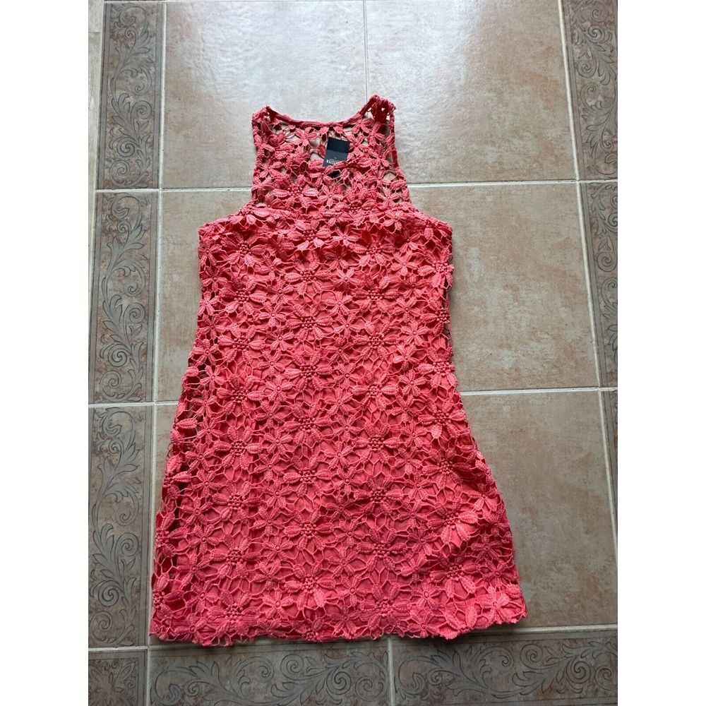 HOLLISTER Lace sleeveless midi Dress Size S New ! - Picture 1 of 8